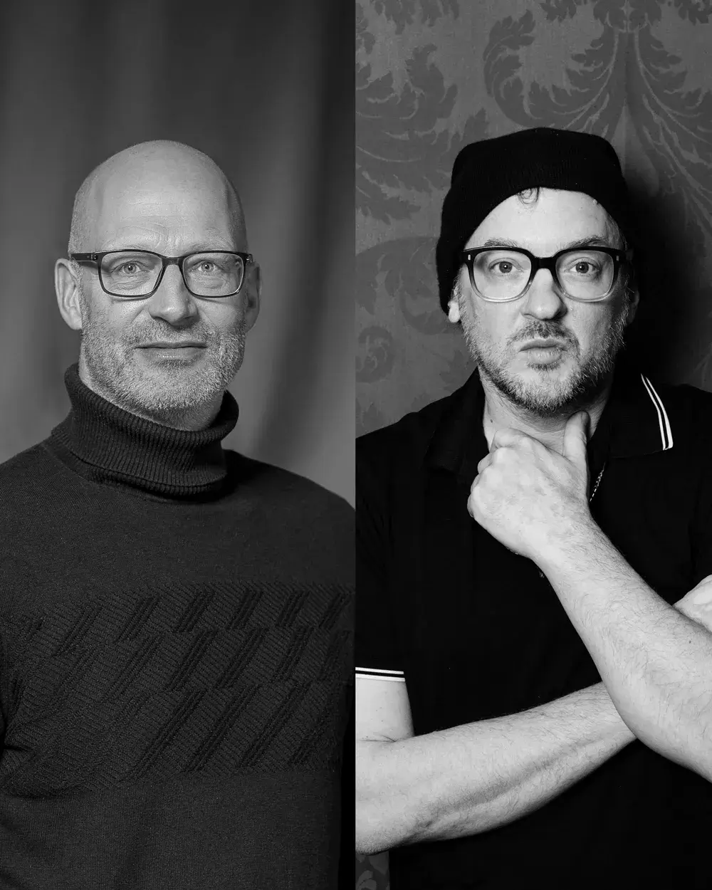 Joachim Meyerhoff und Matthias Jakisic im edison Kultursalon